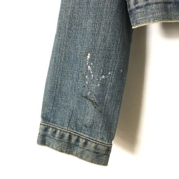 Paper Denim & Cloth Jean Jacket Women’s Size 3 Collaboration w/ Faile Streetwear - Picture 7 of 8